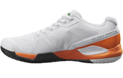 Женские Кроссовки теннисные Wilson Rush Pro 3.5 Paris W - white/orange tiger/black