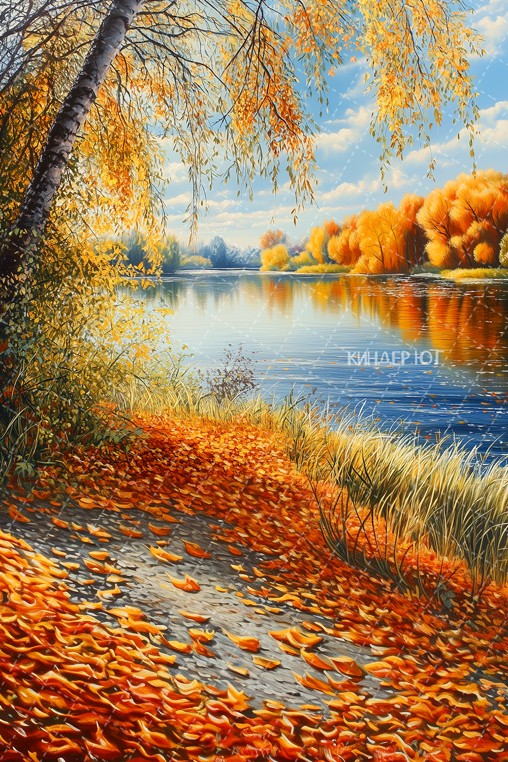 Фотофон "У реки" арт. ФФ906-1
