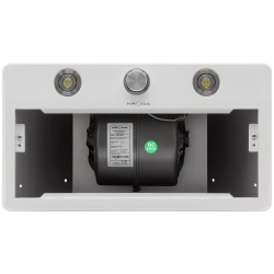 Встраиваемая вытяжка Krona SVEN 600 WHITE ONE KNOB