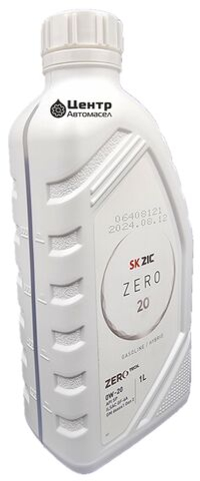 Масло моторное ZIC ZERO 20 0W-20 синтетическое 1 л 132035