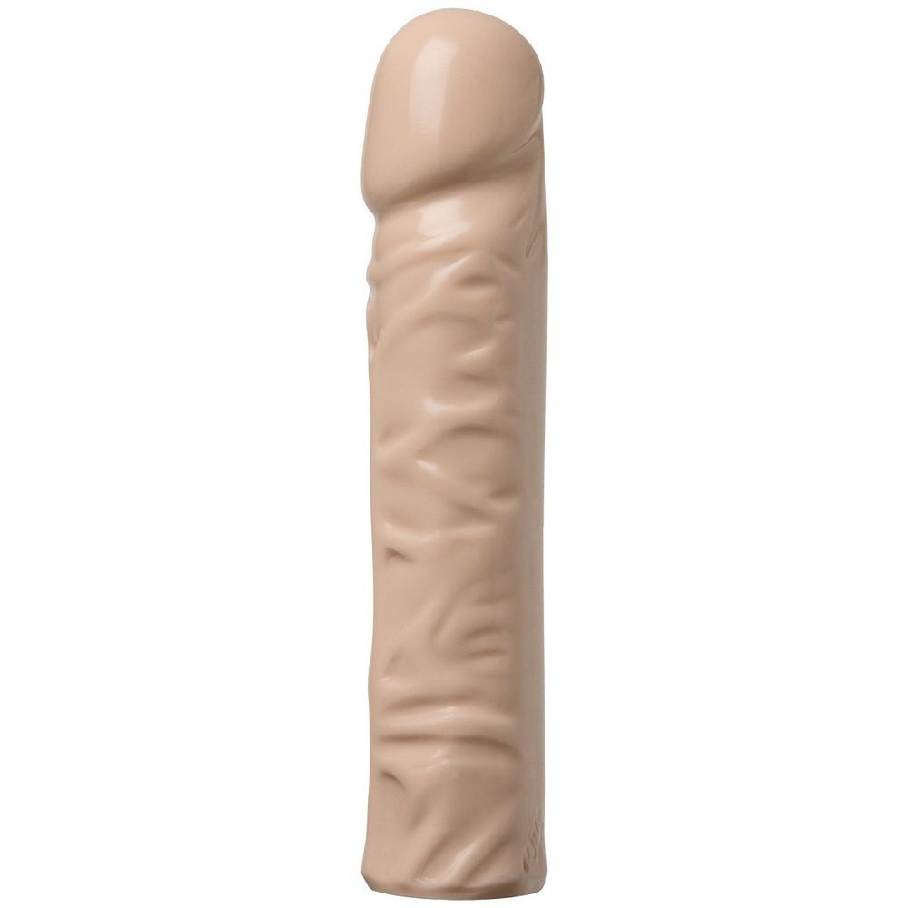 Классическая насадка-фаллос Vac-U-Lock 8 Classic Dong - 20,3 см. (Цвет: телесный)
