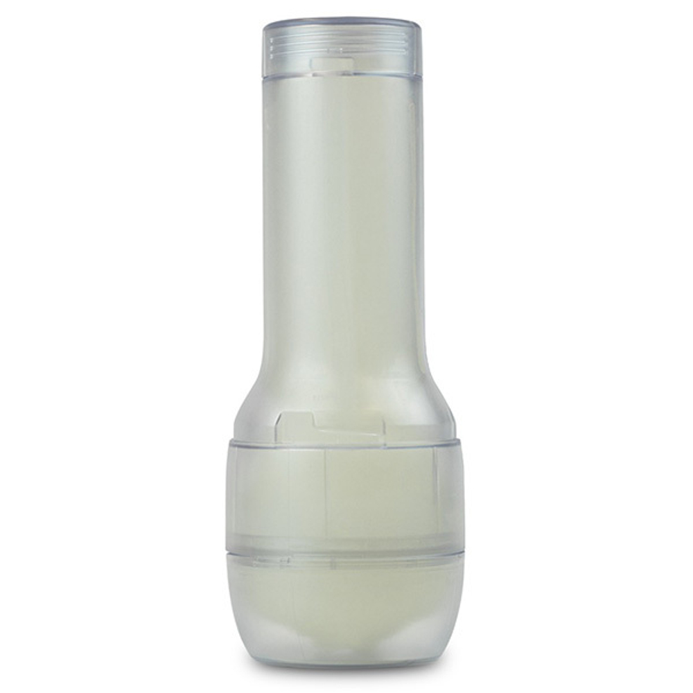 Прозрачно-белый мастурбатор 22,4см (светится в темноте) Kiiroo Feel Glow Stroker