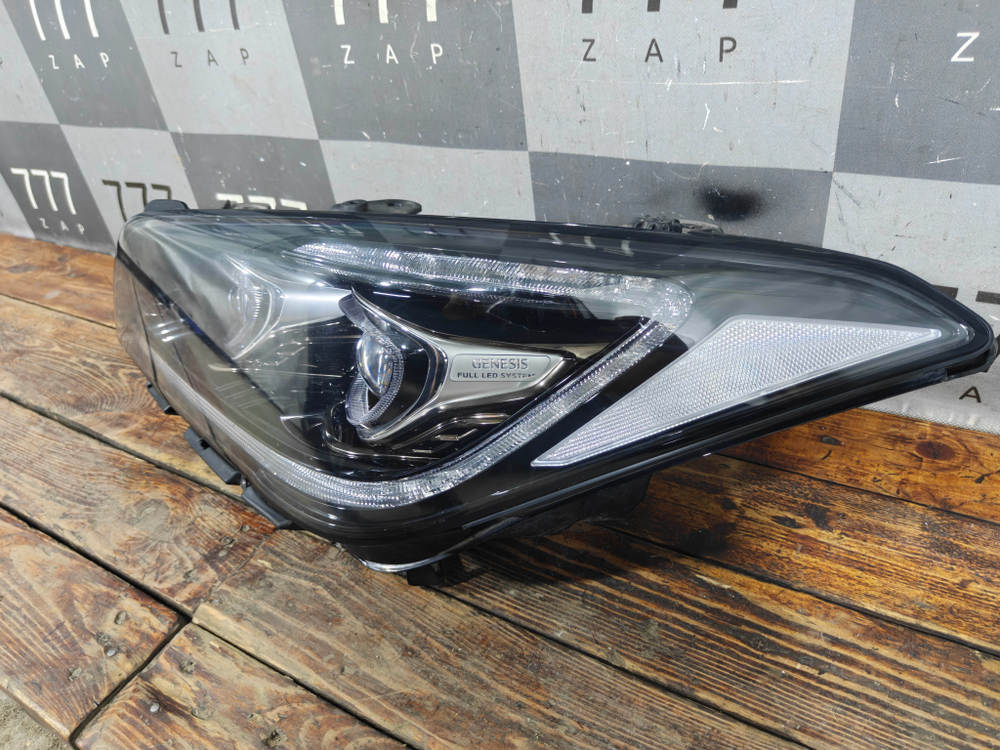 Фара левая LED Genesis G80 1 16-20 Б/У Оригинал 92103B1500