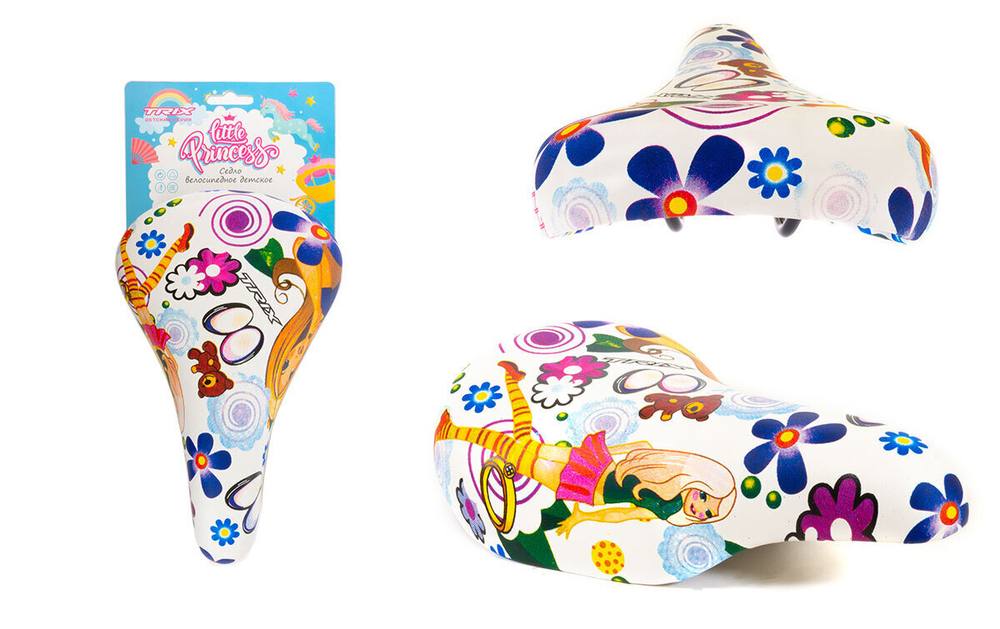 Седло TRIX детское Little Princess  230х140 мм