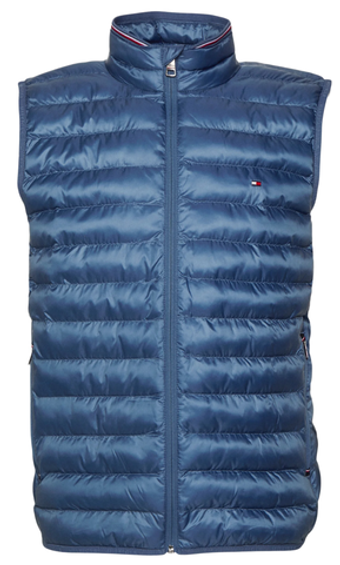 Мужская теннисная жилетка Tommy Hilfiger Packable Recycled Vest - небесный