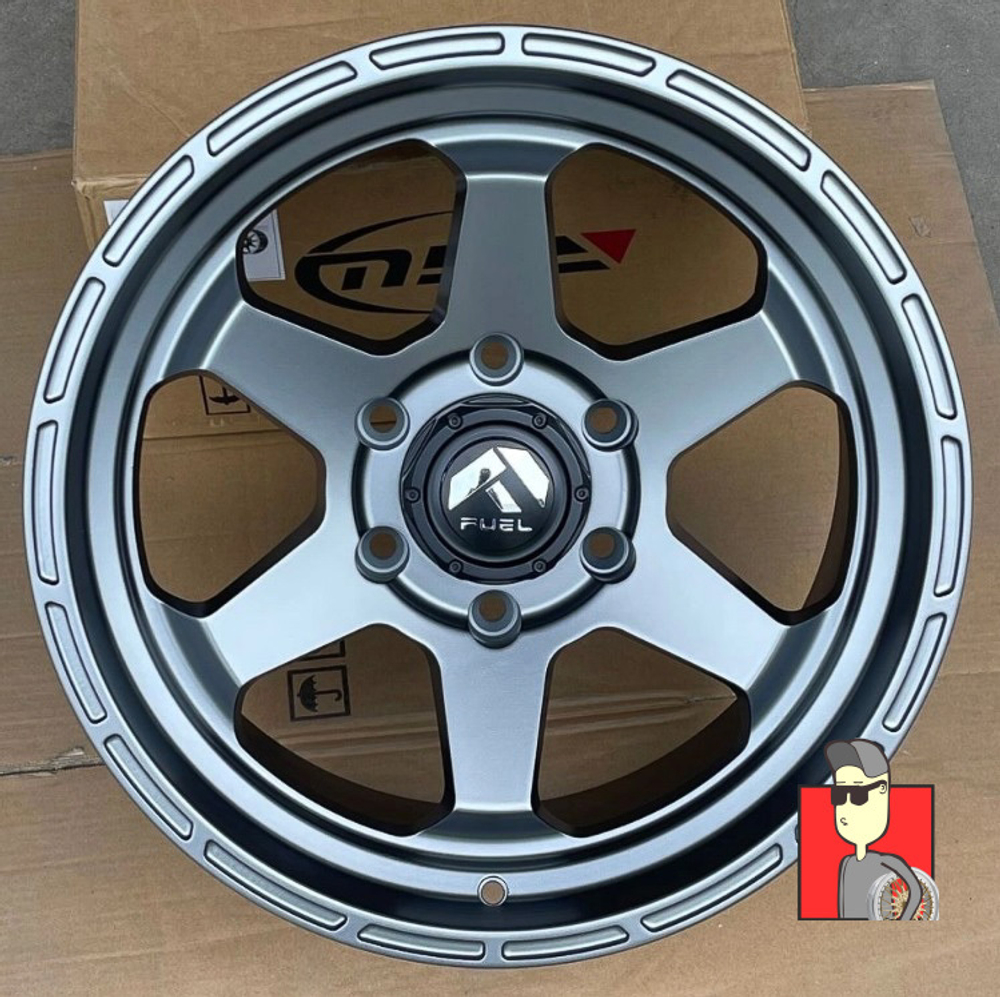 Комплект дисков Fuel Off-Road 17x9 et0 6x139.7