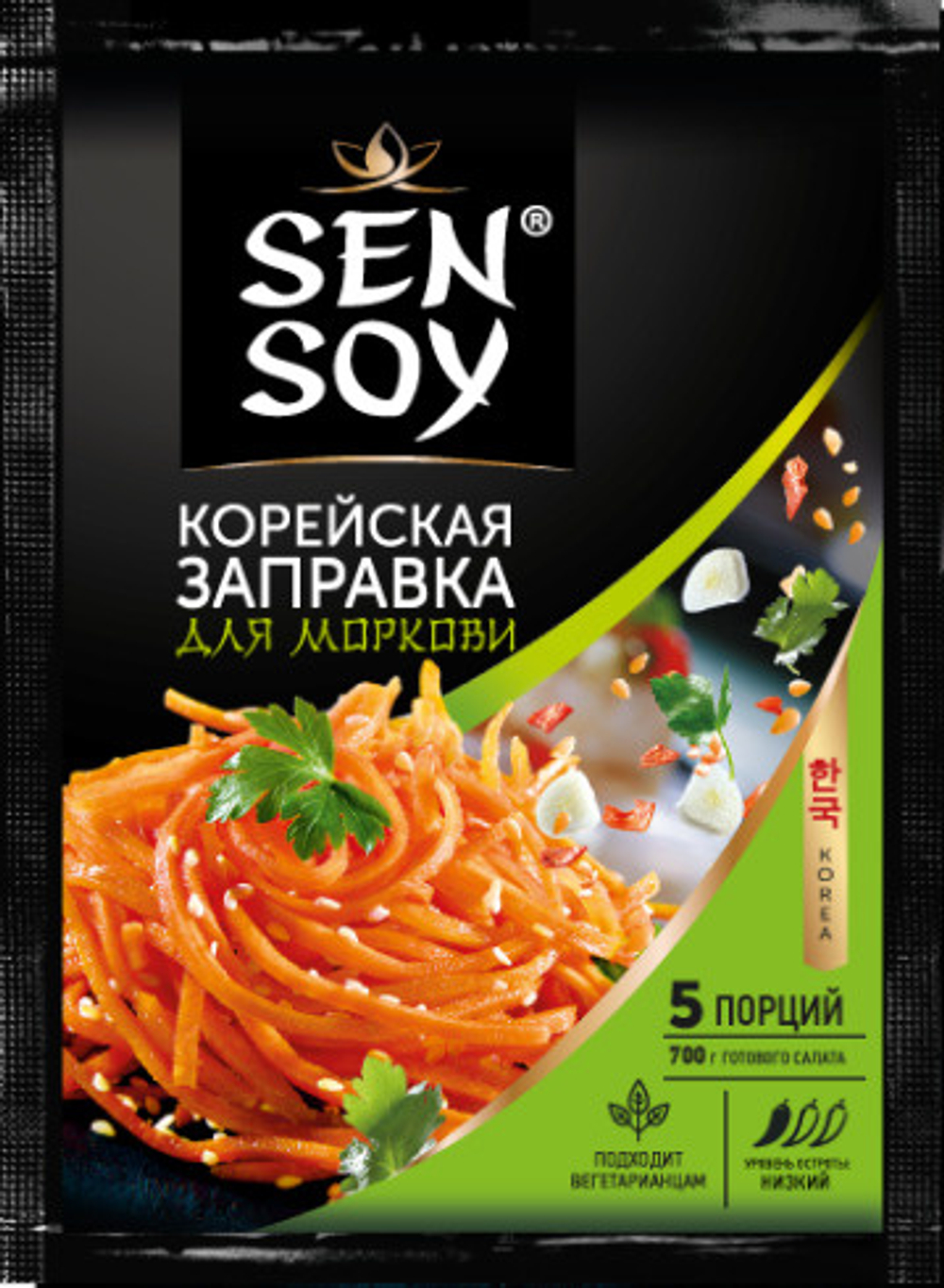 Заправка Сэн Сой Премиум пак 80г для моркови по-корейски Sen Soy