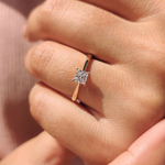 Кольцо с бриллиантом Принцесса 0.5 ct