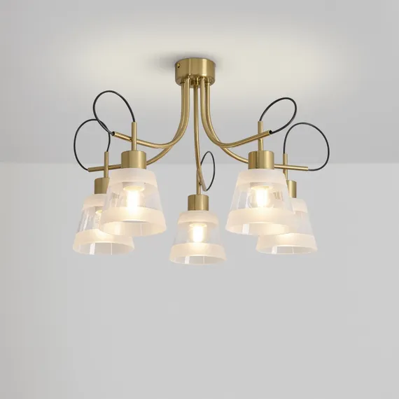 Потолочная люстра Caramel FR5522PL-05BS Freya