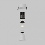 Встраиваемый светильник Maytoni  DL116-10W-3K-W