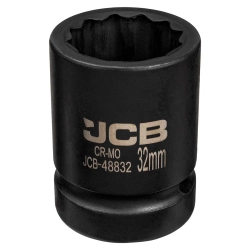 Головка ударная 1''12гр 32мм JCB JCB-48832