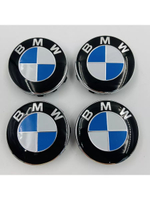 Колпачки заглушки на литые диски с эмблемой BMW 56 мм 4 шт