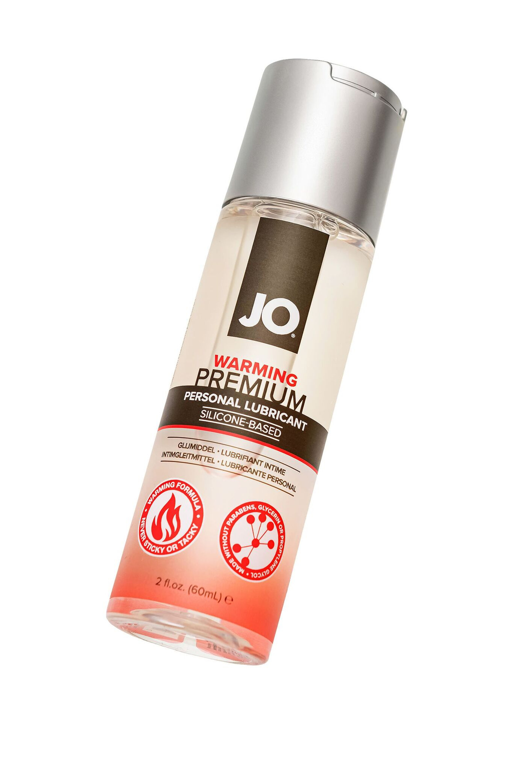 Возбуждающий лубрикант на силиконовой основе JO Personal Premium Lubricant Warming - 60 мл.