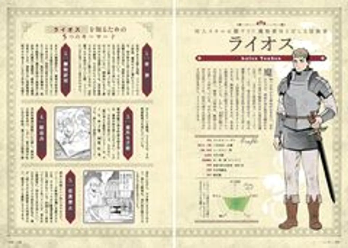 Delicious in Dungeon World Guide: The Adventurer's Bible Complete Edition (на японском языке)