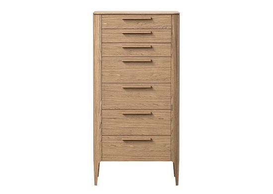 Комод Type oak высокии? 7 ящиков (натуральный дуб)