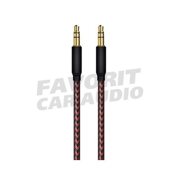 AUX Кабель OXION AUX006 красный 1 м