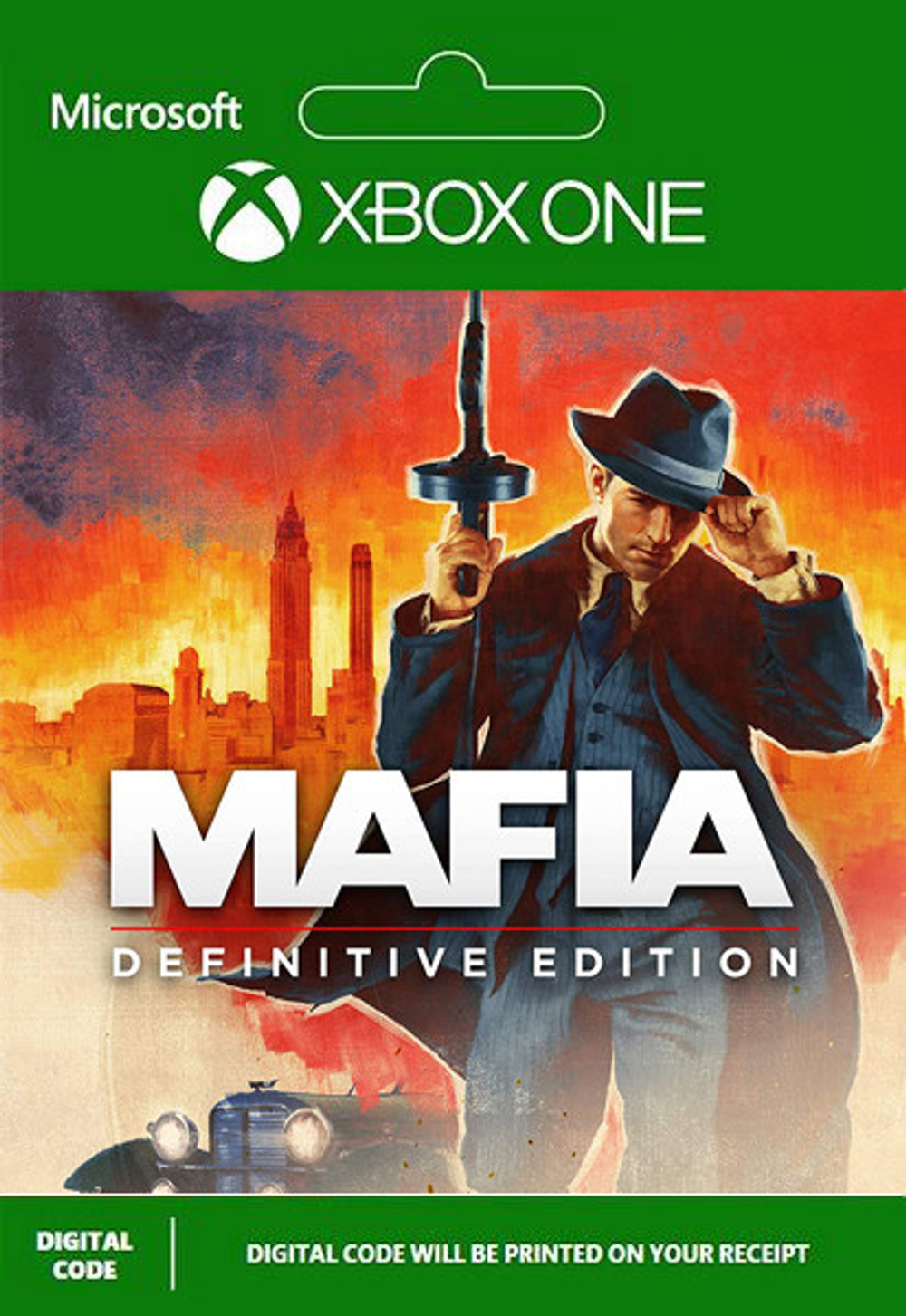 Mafia: Definitive Edition (для Xbox One/Series S/X, интерфейс и субтитры на русском языке) [Цифровой код доступа]