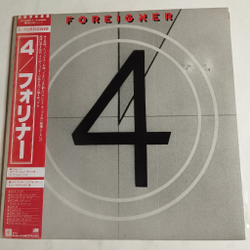 Винтажная виниловая пластинка LP Foreigner 4 (Japan 1981) (Obi Copy) Juke Box Hero