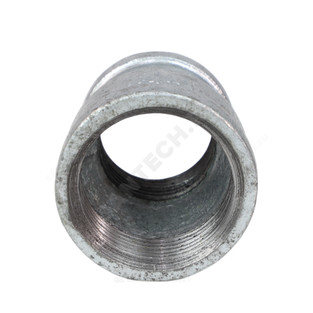 Муфта переходная чугун оц Ду 40х15 (1 1/2"х1/2") ВР Fittex PLUS