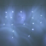 Гирлянда для дома БАХРОМА «Мерцание» ш1,5м* в30/50 см 48 ламп LED, прозрачн. провод, авторежим, IP-20, Белый