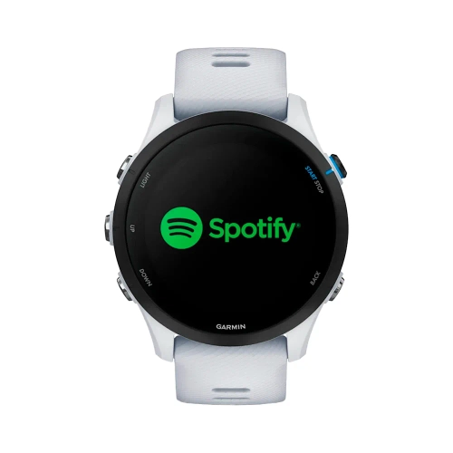 Умные часы Garmin Forerunner 255 Music, 45.6mm, Whitestone (010-02641-31)