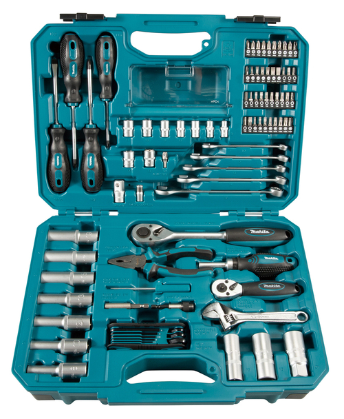 Набор ручного инструмента 87 шт Makita E-08458