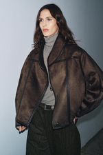 ZW COLLECTION ДВУСТОРОННИЙ ПАЛЬТО - ZARA