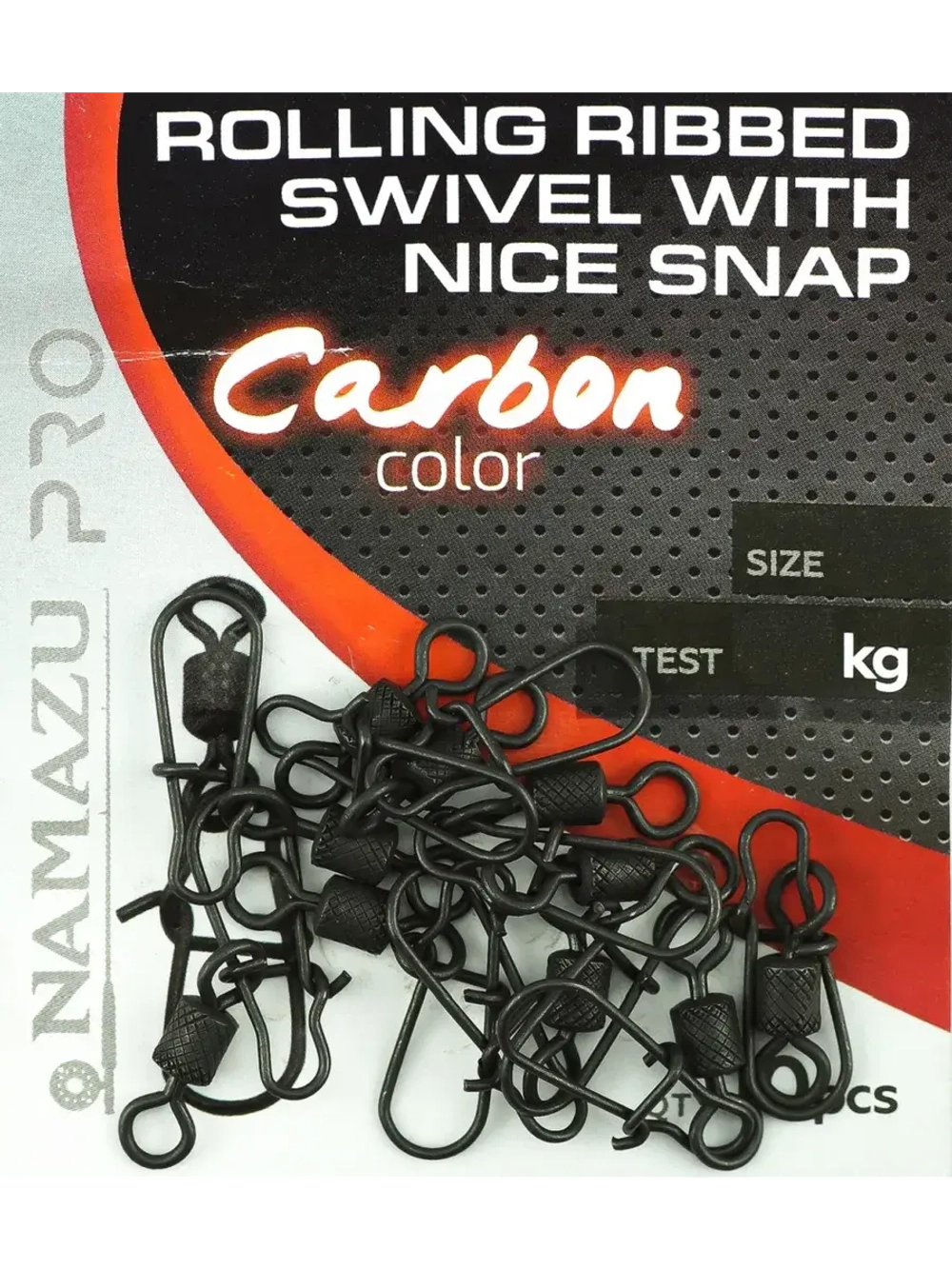 Вертлюг с застежкой Carbon катаный