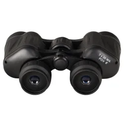 Бинокль Levenhuk Atom 7x35 - вид сверху, объективы и фокусировка показаны