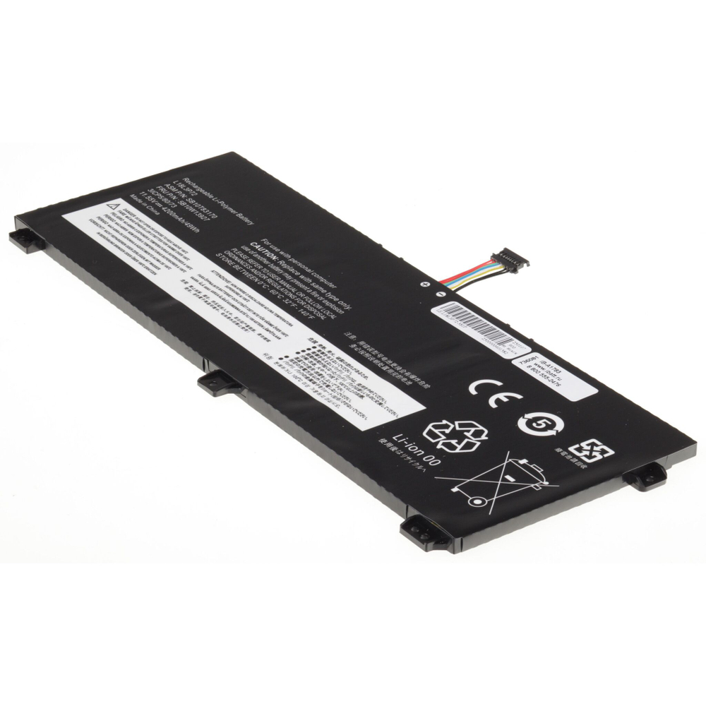 Аккумулятор iBatt 4200mAh для ноутбука Lenovo ThinkPad Yoga X390 (02DL021, L18L3P72)
