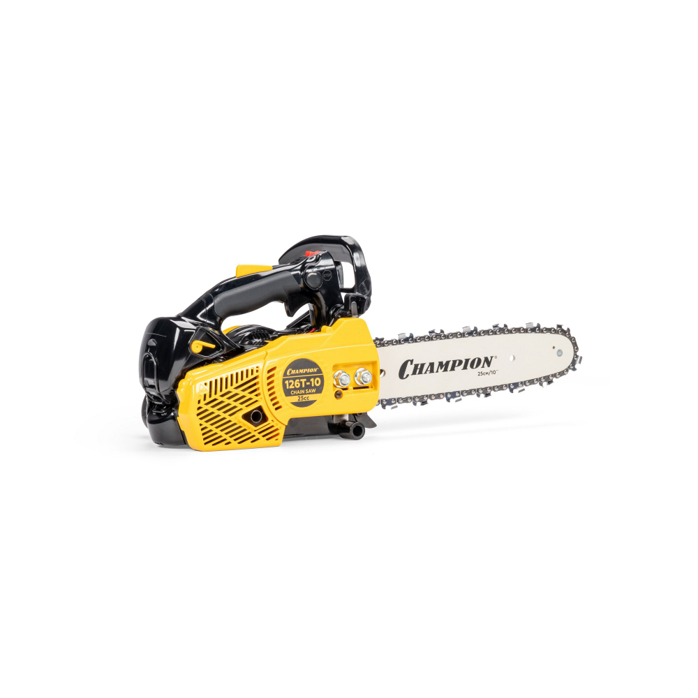 Бензопила CHAMPION 126T-10"-3/8-1,3-40E (1,15кВт 25см³ 2,4кг)