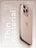 Чехол накладка iPhone 16 Pro Max 6.9" Gurdini Super Slim 0.3 mm Gold