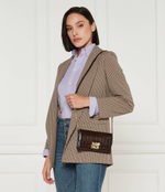 Кожаный клатч Michael Kors - коричневый(32F4G2RC9E)