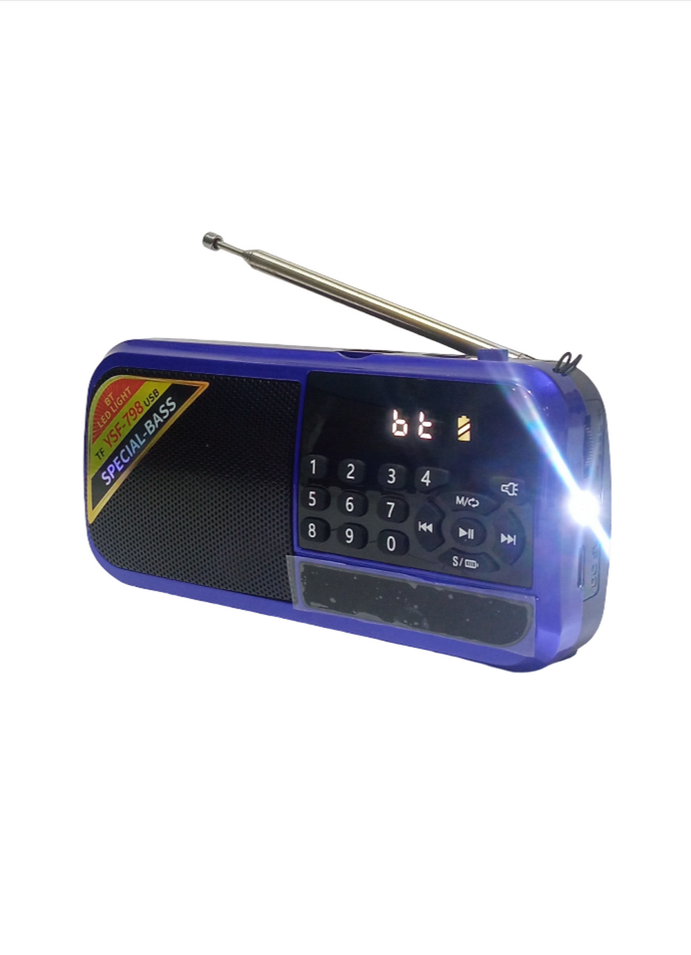Радиоприемник карманный,аккумуляторный с MP3 плеером /BT YSF-798