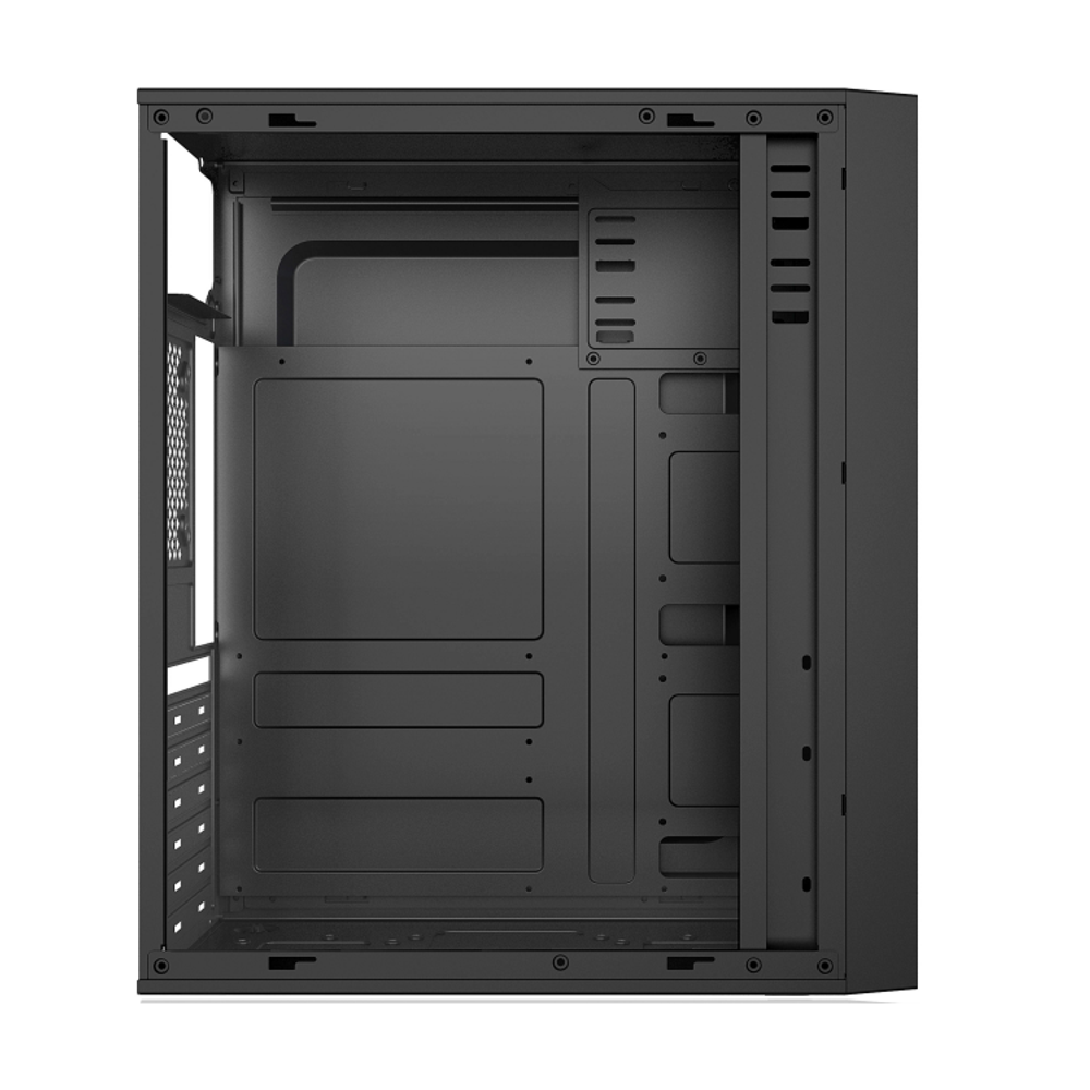 Корпус ТЕСЛА (TESLA) 3203BM, Без БП, ATX, чёрный, 2xUSB2 (TSL-3203-BM)