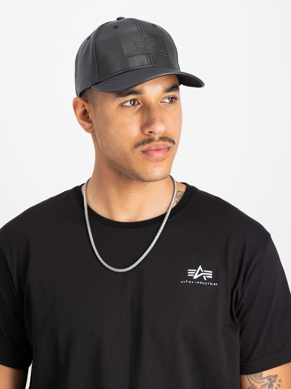 Кепка взрослая ALPHA INDUSTRIES PU Logo Cap