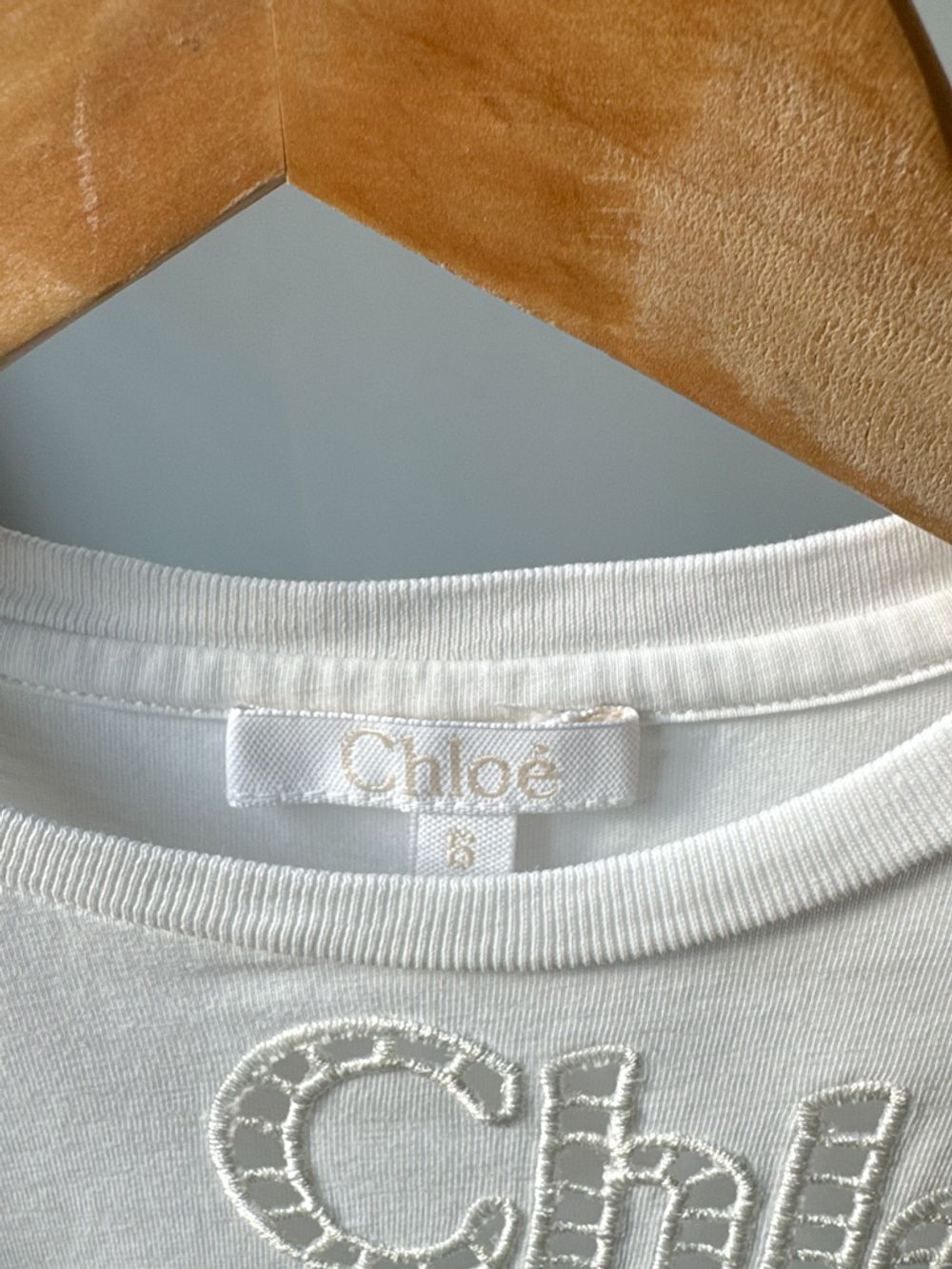 Хлопковая футболка Chloe, 116
