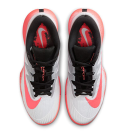 Женские теннисные кроссовки Nike Zoom Vapor Pro 3 HC Premium - white/hot lava/wolf grey