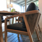 Обеденная группа Ideal Patio ЛЕОНОРЕН каркас тик, стол тик 180