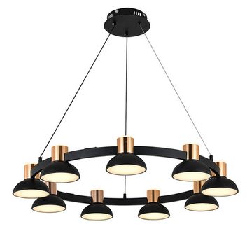 Подвесной светильник 152W 3000-6400K V000183L 11059/9P Black черный Traforo Indigo