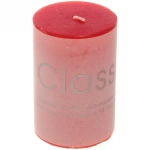 Свеча «Classic» 5*7,5см цвет красный ZD-002