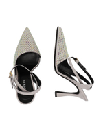 Кожаные туфли на шпильках lisette slingback Pinko - серый(100566 A0N6)