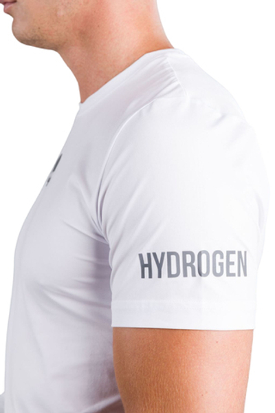 Мужская теннисная футболка Hydrogen Basic Tech Tee Man - white
