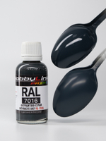 Краска лаковая HobbyLink RAL-7016 Антрацитово-серый RL-7016