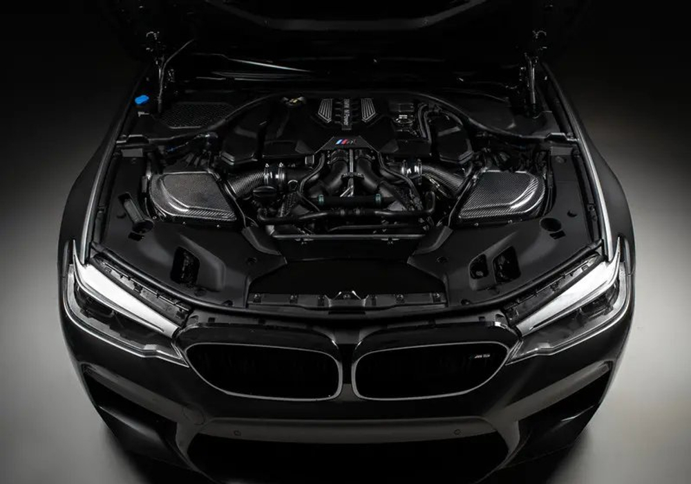 Система холодного впуска Turner Motorsport BMW M5 F90/M8 F9x Gloss Carbon Fiber Enclosed Intake
