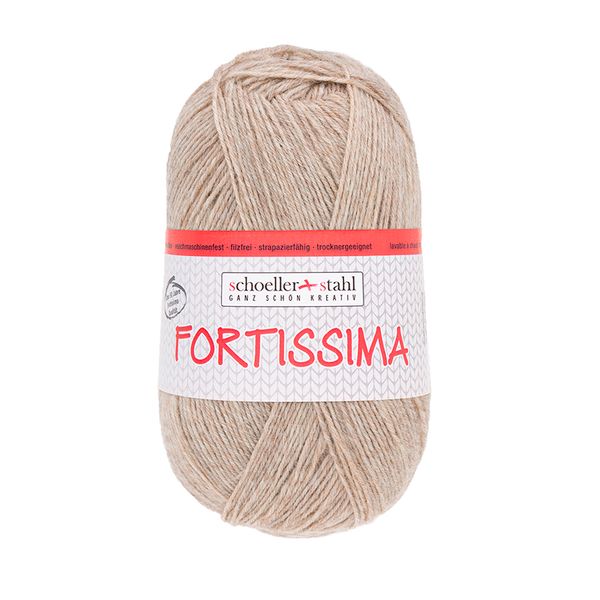 Пряжа Austermann (Аустерманн) Fortissima 100 / уп.5 мот. по 100 г, 420м, дерево