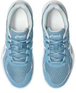 Детские теннисные кроссовки Asics Upcourt 6 GS - saba blue/white