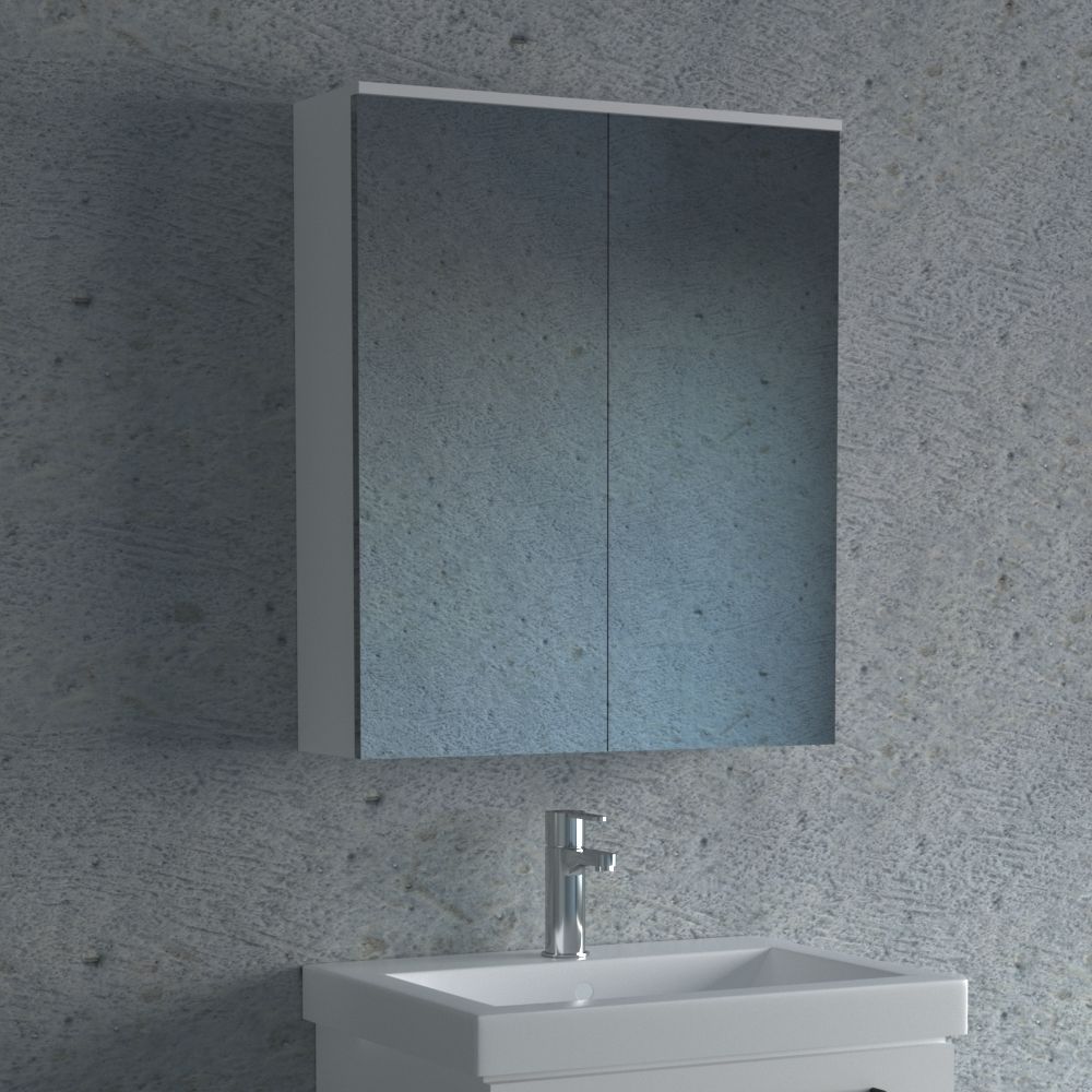 Зеркальный шкаф RAY, 60x17x70, ST-RAY6070175-WL-CR