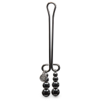 Зажим для клитора с бусинами Just Sensation Beaded Clitoral Clamp (Цвет: серебро)