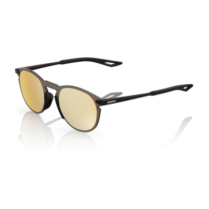 Спортивные очки 100% Legere Round / Matte Black / Hiper Gold Mirror Lens